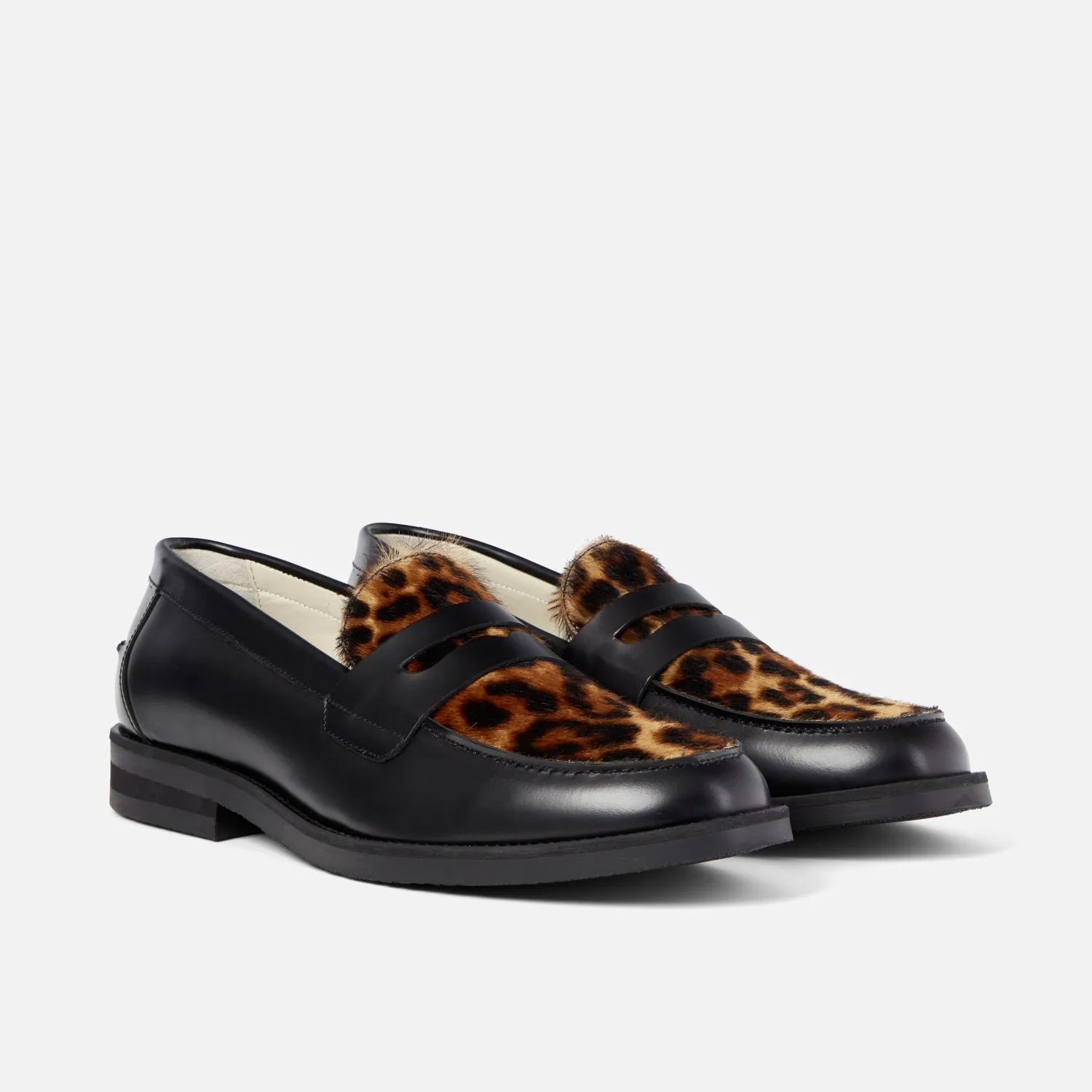 Wilde Leopard Penny Loafer - Men's