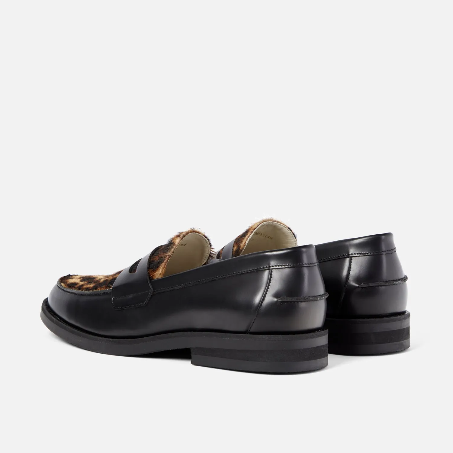 Wilde Leopard Penny Loafer - Men's