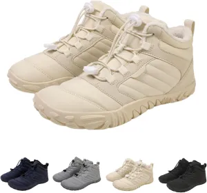 Winter Hike Barefoot Footwear Shoes Womens Mens Wide Toe Box Non-Slip Trail Running High Warm and Non-Slip Boots