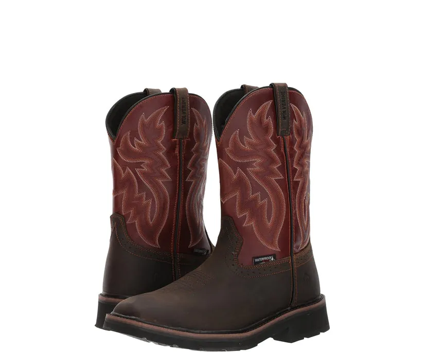 Wolverine Men's Rancher Waterproof Steel-Toe Work Boot