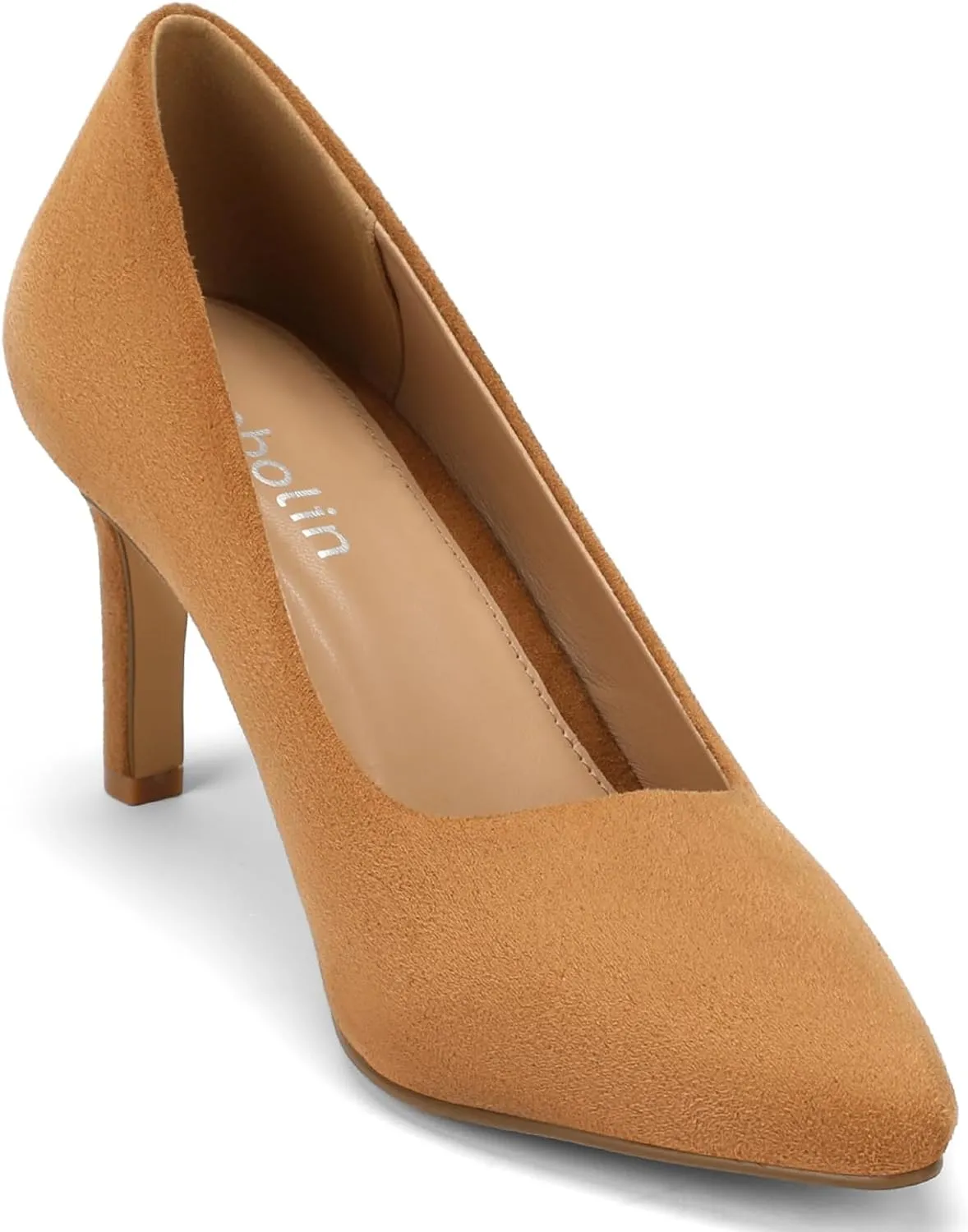Women's Heels Closed Pointed Toe Pumps Stiletto High Heels Comfortable Wedding Party Dress Shoes 3-Inch