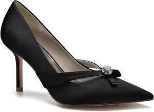 Women's Pointed Toe Pumps Stiletto High Heel Slip On Dress Party Wedding Shoes Prom Evening Party Court Shoes,3.35 in