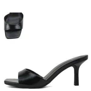 Women's Stiletto Heel Single Band Slide Heel - DALMACES