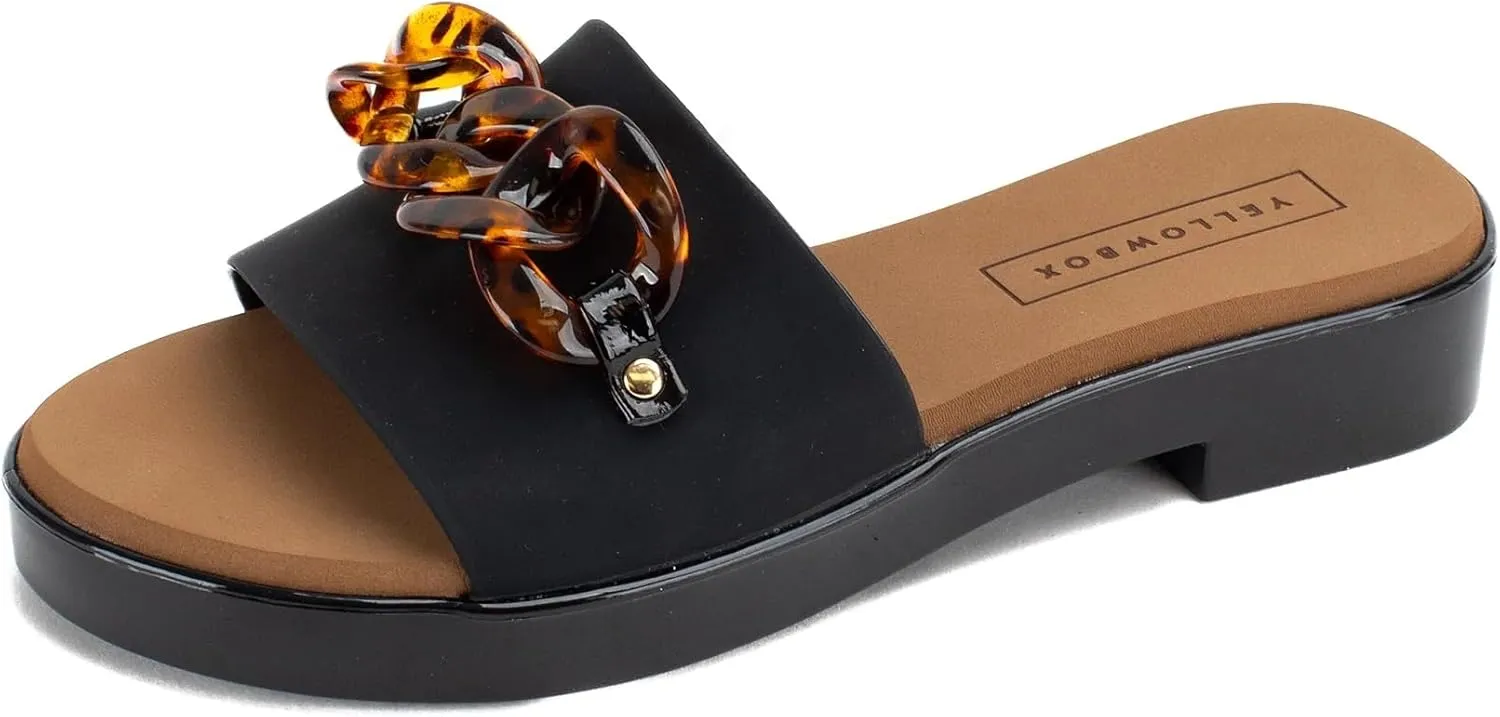 Yellow Box Women's Aulani Jelly Slide Sandal