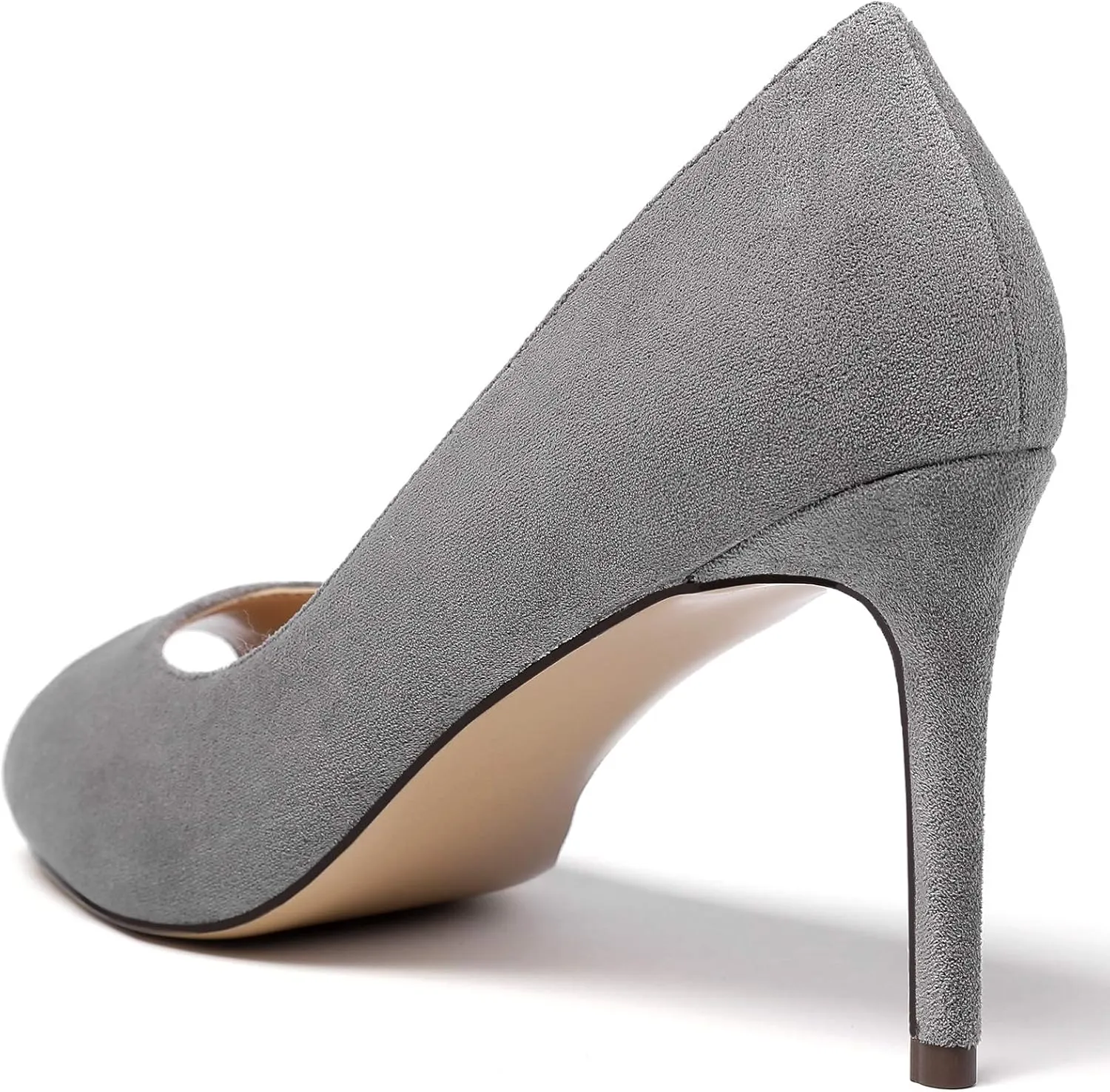 YODEKS Women's Peep Toe Stilettos High Heel Pumps Classic Party Wedding Office Dress Open Toe Stiletto
