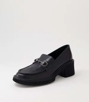 Zoey | Black Leather